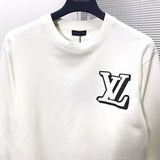 Back view of Louis Vuitton luxury clothing with streetwear-inspired cut