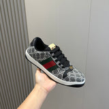 Gucci neutral cream luxury sneakers view 6 sleek tonal finish