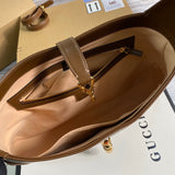 Close-up detail of everyday-luxe statement women's handbag – women's luxury handbag