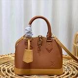 Side profile of chic statement women's handbag – women's everyday handbag