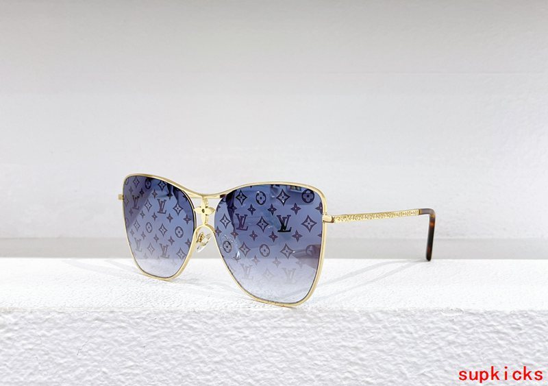 Full view of Louis Vuitton unisex sunglasses