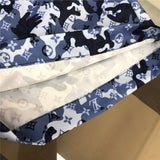 Back view of Louis Vuitton cotton t-shirt with runway-inspired design