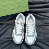 Gucci classic monochrome luxury sneakers view 11 heritage-inspired look
