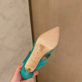 Louis Vuitton shoes Style 272 - back heel detail