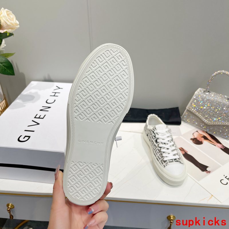 Givenchy Nude Slip-On Sneakers - Back View