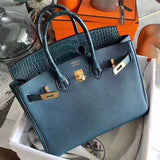  Sleek top-handle bag front view 7