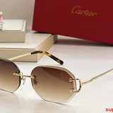 Full view of Cartier unisex sunglasses
