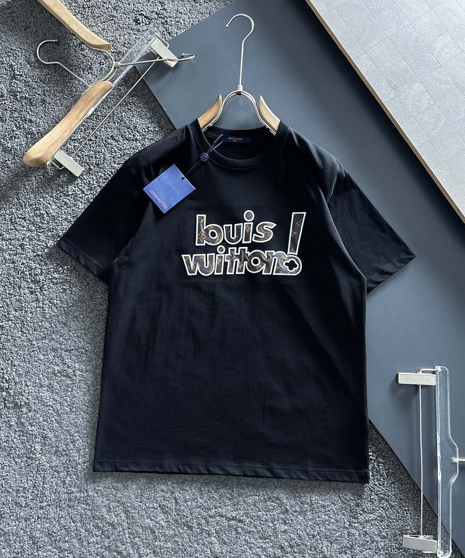 Back view of Louis Vuitton cotton t-shirt with relaxed-fit cut