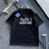 Back view of Louis Vuitton cotton t-shirt with relaxed-fit cut