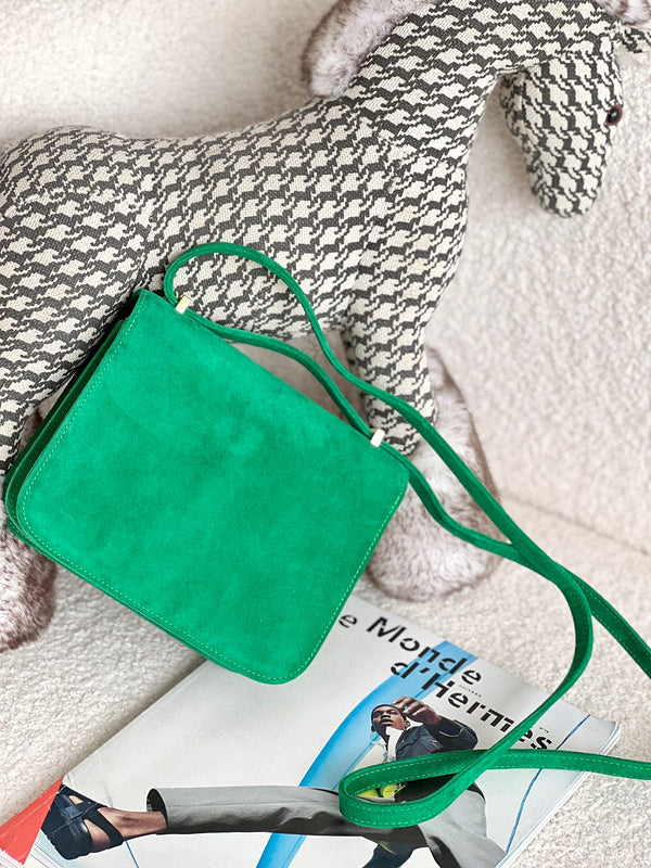 Close-up detail of graceful bag design