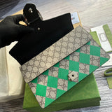 Back view of chic modern women's handbag – women's statement bag