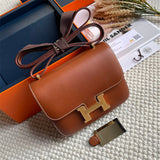 Close-up detail of poised bag design