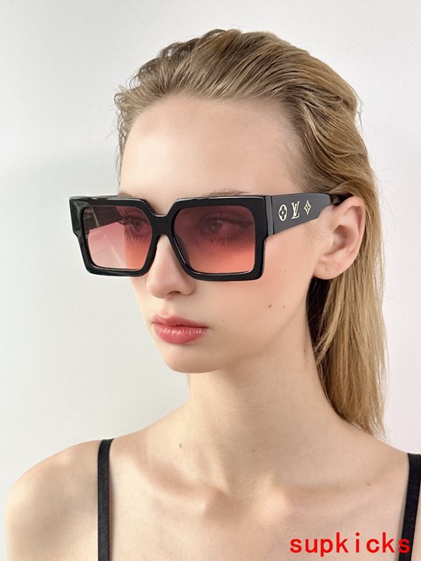 Full view of Louis Vuitton unisex sunglasses