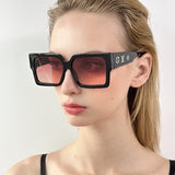 Full view of Louis Vuitton unisex sunglasses