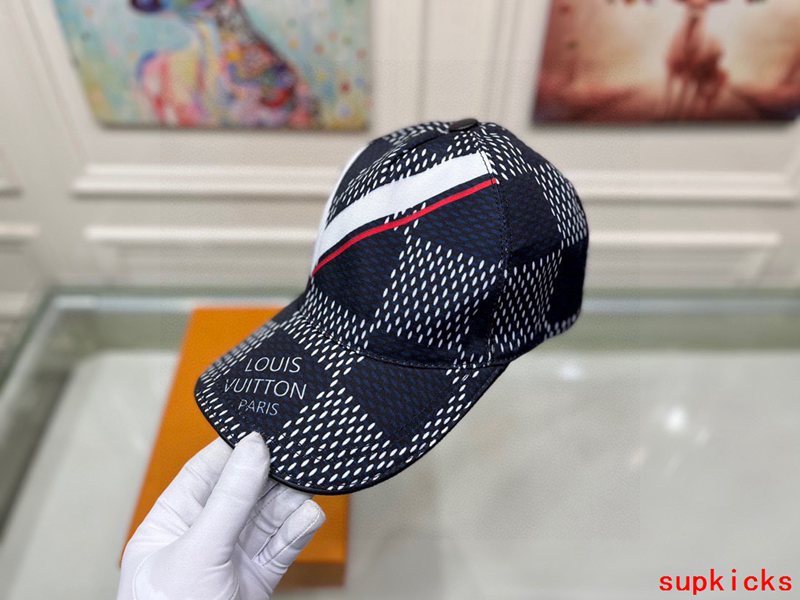 Full view of Louis Vuitton unisex cap