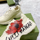 Gucci muted earth tones luxury sneakers view 4 cushioned comfort fit