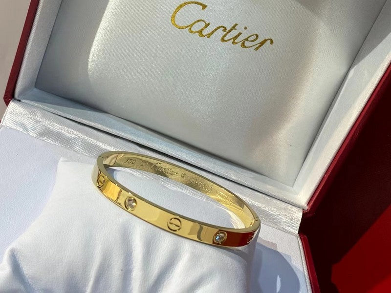 Front view of Cartier unisex jewelry piece