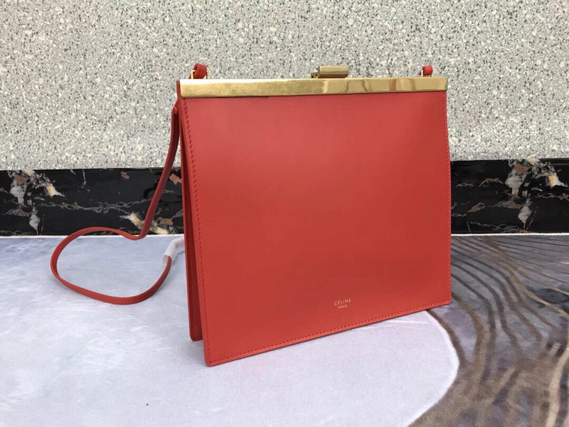 Back view of refined sleek women's handbag – women's everyday handbag