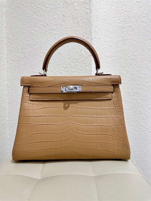  chic satchel detail view showing craftsmanship
