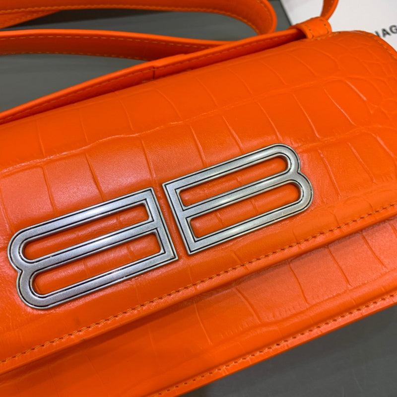 Structured Faux Leather Handbag - Signature Hardware Accents | Women's Statement Accessory #402 - interior view (image 6) of designer-inspired handbag
