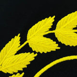Close-up of Burberry t-shirt craftsmanship