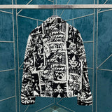 Side profile of Louis Vuitton luxury clothing with runway-inspired design