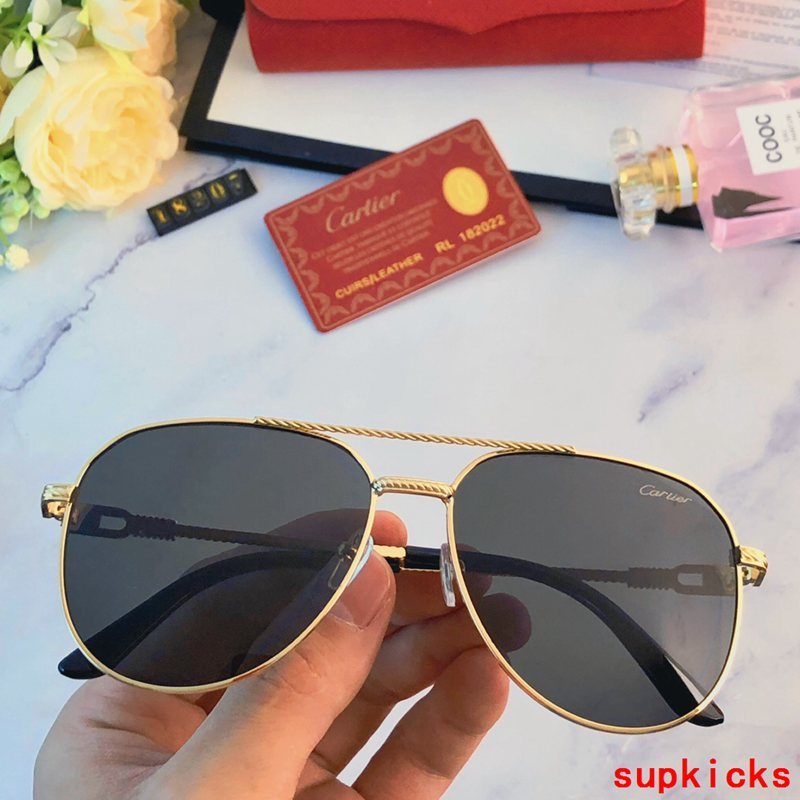 Lifestyle view of Cartier unisex sunglasses