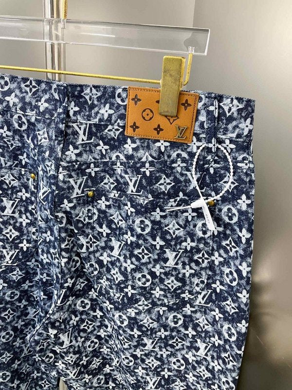 Side profile of Louis Vuitton luxury clothing with everyday silhouette
