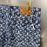 Side profile of Louis Vuitton luxury clothing with everyday silhouette