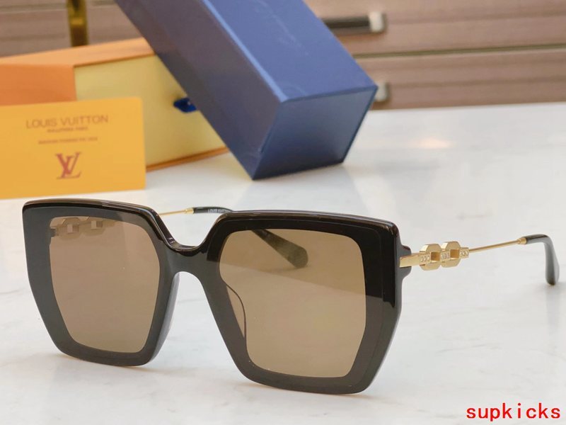 Full view of Louis Vuitton unisex sunglasses