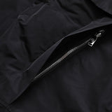 Flat lay presentation of Louis Vuitton luxury clothing with monogram-inspired silhouette
