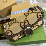 Back view of sleek modern women's handbag – women's luxury accessory
