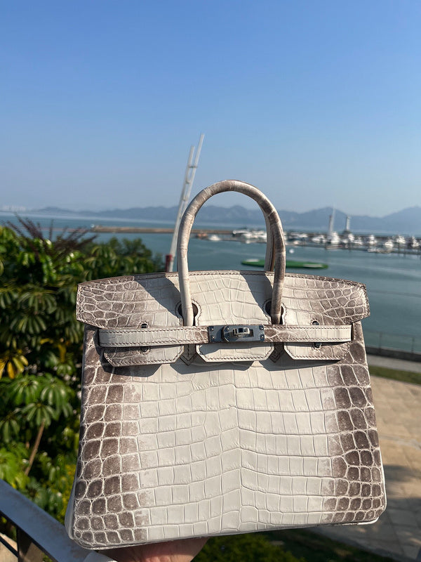Modern bag shown from front angle