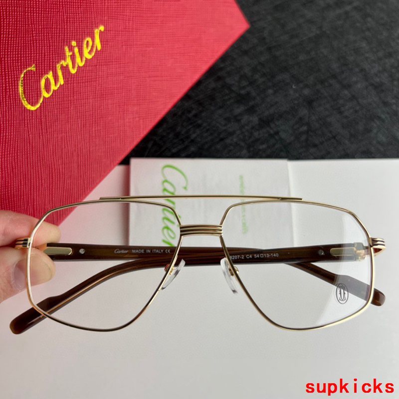 Side view of Cartier unisex sunglasses