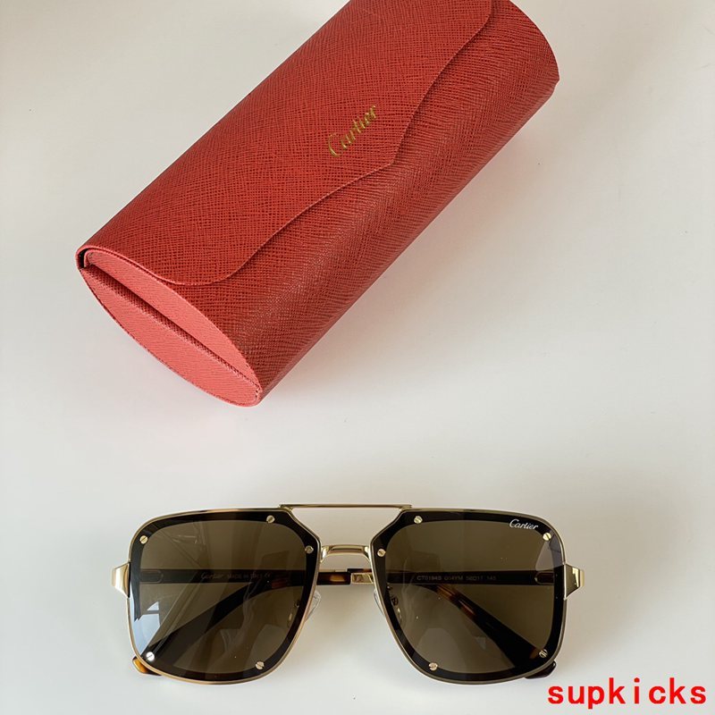Full view of Cartier unisex sunglasses