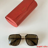 Full view of Cartier unisex sunglasses