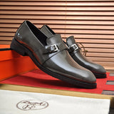 Hermes shoes Style 068 - logo and branding close-up