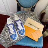 Louis Vuitton luxury shoes close-up — premium authentic designer style