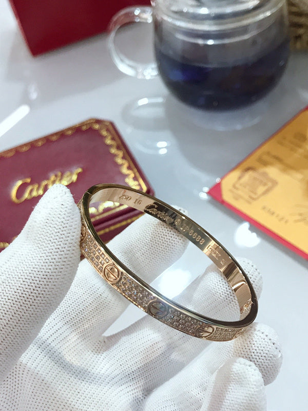 Lifestyle view of Cartier unisex jewelry piece