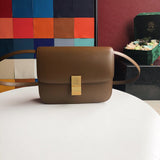 Front view of statement modern women's handbag – women's luxury handbag