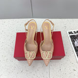Valentino Garavani luxury shoes detail shot