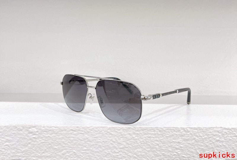 Front view of Louis Vuitton unisex sunglasses