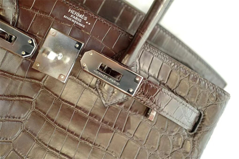 Close-up detail of classic bag design