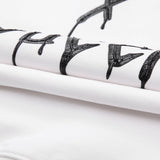 Back view of Gucci luxury clothing with signature branding