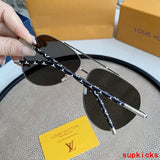 Full view of Louis Vuitton unisex sunglasses