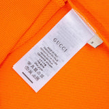 Close-up detail shot of Gucci luxury clothing with everyday silhouette
