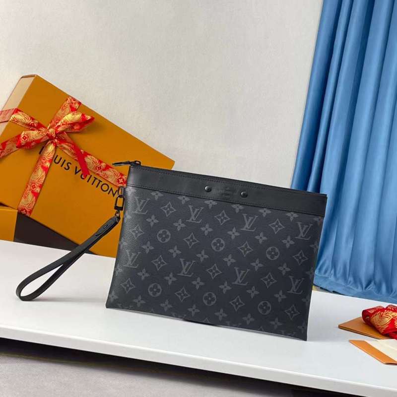 Side profile of signature structured women's handbag – women's premium purse