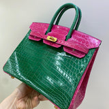 Considered bag shown from front angle