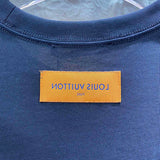 Front view of Louis Vuitton cotton t-shirt with runway-inspired design