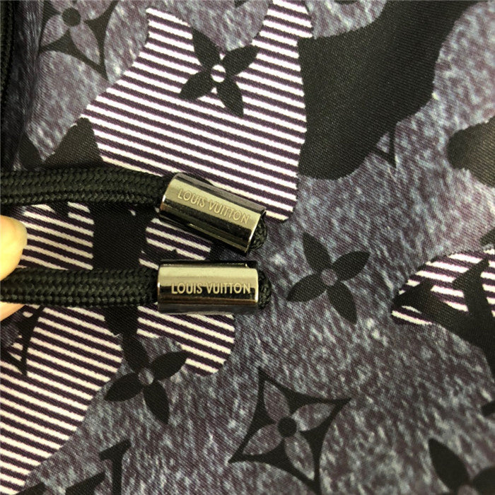 Flat lay presentation of Louis Vuitton cotton t-shirt with runway-inspired design